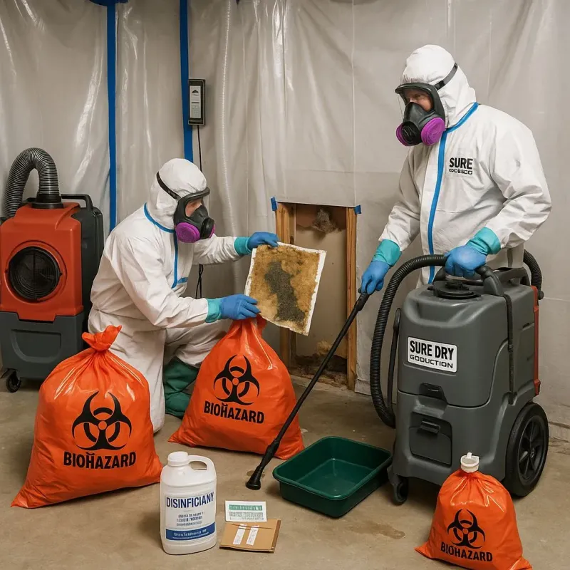 Contaminated Water Handling Protocols process in Leipsic, OH